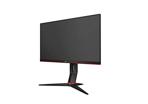 AOC Gaming 24G2U/BK - LED monitor - 24" (23.8" viewable) - 1920 x 1080 Full HD (1080p) @ 144 Hz - IPS - 250 cd/m - 1000:1 - 1 ms - 2xHDMI, VGA, DisplayPort - speakers - black