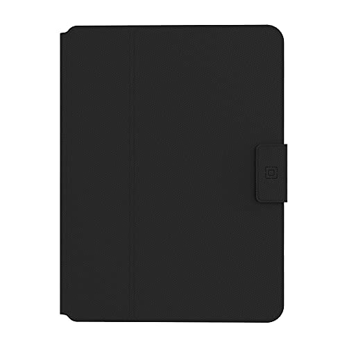 Incipio Sureview - Flip cover for tablet - polyurethane, polycarbonate - jet black - for Apple 10.2-inch iPad