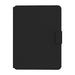 Incipio Sureview - Flip cover for tablet - polyurethane, polycarbonate - jet black - for Apple 10.2-inch iPad