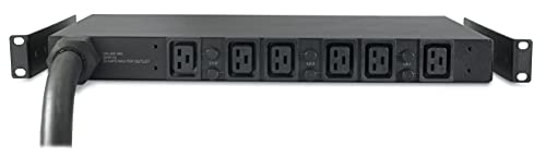 Rack PDU, Basic, 1U, 22kW, 400V, (6) C19