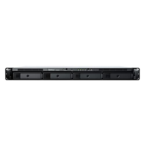 Synology RackStation RS422+ - NAS server - 4 bays - rack-mountable - SATA 6Gb/s - RAID 0, 1, 5, 6, 10, JBOD - RAM 2 GB - Gigabit Ethernet - iSCSI support - 1U