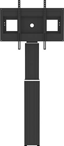 NewStar Motorized (Height Adjustable) Wall Mount for 42-100" Screen, Black - Wall mount for LCD / plasma panel / media player / mini PC (motorised) - black, RAL 9005 - screen size: 42"-100"