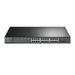 TP-Link JetStream TL-SG3428XMP - V1 - switch - Managed - 24 x 10/100/1000 (PoE+) + 4 x 10 Gigabit SFP+ - rack-mountable - PoE+ (384 W)