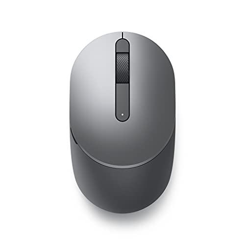 Dell MS3320W - Mouse - optical - 3 buttons - wireless - 2.4 GHz, Bluetooth 5.0 - titan grey - with 3 years Advanced Exchange Service - for Latitude 3120, 53XX, 54XX, 5520, 7320, 7420, 7520, 9420 2-in-1, 94XX, 95XX, OptiPlex 3280