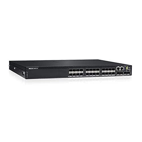 Dell EMC PowerSwitch N3200-ON Series N3224F-ON - Switch - L3 - Managed - 24 x Gigabit SFP + 4 x 10 Gigabit SFP+ + 2 x 100 Gigabit QSFP28 - front to back airflow - rack-mountable - CAMPUS Smart Value