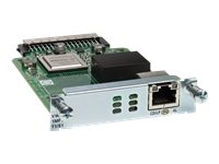 Cisco Third-Generation Multiflex Trunk Voice/WAN Interface Card - Expansion module - EHWIC - T1/E1 x 1 - T-1/E-1 - for Cisco 1921, 1921 4-pair, 1921 ADSL2+, 1921 T1, 1941, 2901, 2911, 2921, 2951, 3925, 3945