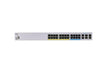 Cisco Business 350 Series CBS350-24NGP-4X - Switch - L3 - Managed - 16 x 10/100/1000 (PoE+) + 8 x 100/1000/2.5G/5G (PoE++) + 2 x combo 10 Gigabit SFP+/RJ-45 + 2 x 10 Gigabit SFP+ - rack-mountable - PoE+ (375 W)