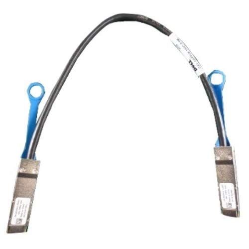 Dell Networking - 100GBase direct attach cable - QSFP28 to QSFP28 - 0.5 m - fibre optic - passive - for Networking S6100, Networking S5224, S5232, S5248, Z9100, PowerSwitch S5212, S5224