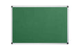 Best Value Bi-Office Notice Board Maya, Green Felt, Aluminium Frame, 240 x 120 cm