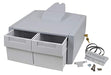 Ergotron StyleView Primary Double Tall Drawer - Mounting component (drawer module) - grey, white - cart mountable
