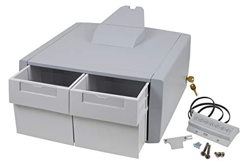 Ergotron StyleView Primary Double Tall Drawer - Mounting component (drawer module) - grey, white - cart mountable