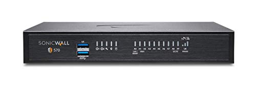 SonicWall TZ570 - Essential Edition - security appliance - with 1 year TotalSecure - GigE, 5 GigE - desktop