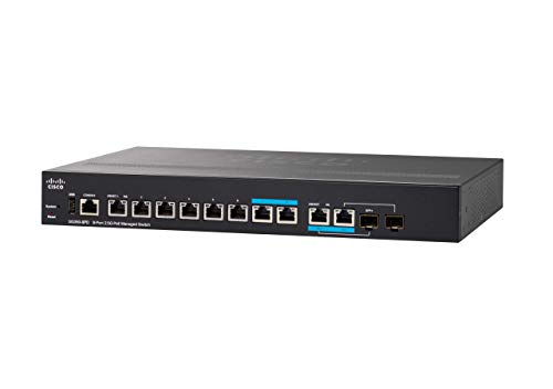 Cisco Small Business SG350-8PD - Switch - L3 - Managed - 8 x 10/100/1000 (PoE) + 2 x combo Gigabit GBIC - desktop