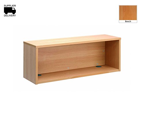 Best Value Denver Modular Straight Hutch Unit 800mm RU8H - Color: Beech Effect