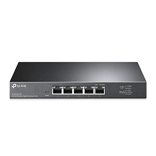 TP-Link TL-SG105-M2 - V1 - switch - unmanaged - 5 x 100/1000/2.5G - desktop, wall-mountable