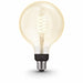 Philips Hue White - LED filament light bulb - shape: G125 - E27 - 7 W (equivalent 40 W) - class A+ - warm white light - 2100 K