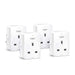 Tapo Mini Smart WiFi Socket 4 Pack