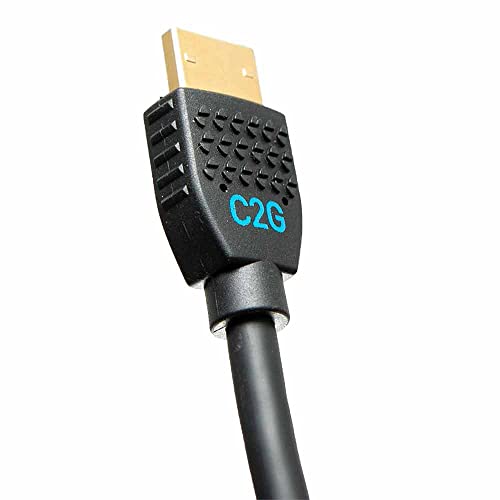 C2G 20ft 4K HDMI Cable with Ethernet - Premium Certified - High Speed 60Hz - HDMI cable with Ethernet - HDMI male to HDMI male - 6.07 m - shielded - black - 4K support