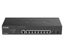 D-Link DGS 2000-10 - Switch - L3 - Managed - 8 x 10/100/1000 + 2 x combo Fast Ethernet/Gigabit SFP - rack-mountable