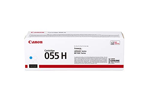 Canon 055 H - High capacity - cyan - original - toner cartridge - for imageCLASS LBP664, MF745, i-SENSYS LBP663, LBP664, MF742, MF744, MF746, Satera LBP662