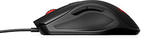 OMEN by HP Vector - Mouse - right-handed - 6 buttons - wired - USB 2.0 - black - for HP 14, 15, 17, ENVY 13, 17, ENVY x360, Pavilion 15, Pavilion Gaming 15, Stream 11
