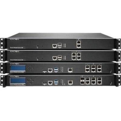 SonicWall Secure Mobile Access 410 - Security appliance - with 1 year 24x7 Support - GigE - 1U - 101-250 users - SonicWALL Secure Upgrade Plus Program - rack-mountable