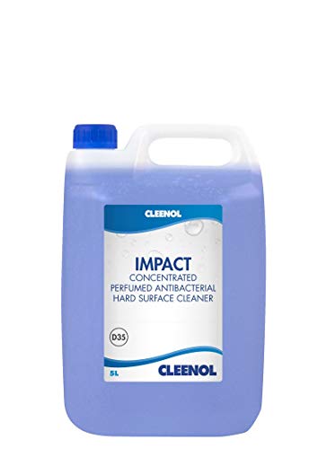 Best Value Cleenol 082777 Impact Antibacterial Hard Surface Cleaner, 5 Litres, Pack of 2