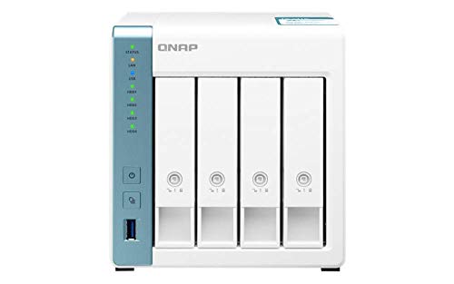 QNAP TS-431K - NAS server - 4 bays - SATA 6Gb/s - RAM 1 GB - Gigabit Ethernet