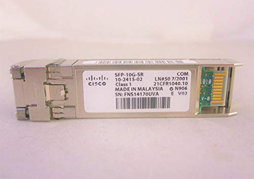 Cisco - SFP+ transceiver module - 10 GigE - 10GBase-SR - LC/PC multi-mode - up to 300 m - 850 nm - refurbished - for Catalyst ESS9300 Embedded Series, Nexus 93180YC-FX, 9336C-FX2, 9372PX-E