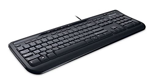 Microsoft Wired Keyboard 600 - Black - Mac/Win - USB