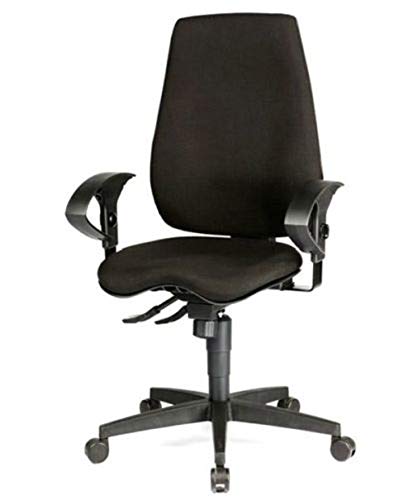 Best Value RS Pro Eiger' Ergonomic Operator Chair Black