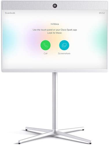 Cisco Spark Room 55 - GPL - Video conferencing kit - with Cisco Floor Stand Kit (CS-ROOM55-FSK), 2 x Cisco TelePresence Table Microphone 20 (CTS-MIC-TABL20+)