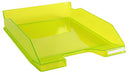 Best Value Exacompta Linicolor Letter Tray Combo Midi - Lime Green Transparent Glossy
