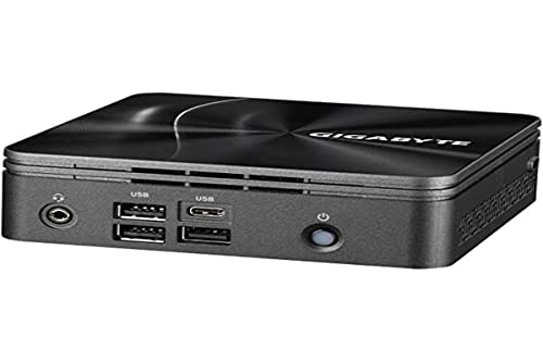 Gigabyte BRIX GB-BRR7-4800 (rev. 1.0) - Barebone - Ultra Compact PC Kit - 1 x Ryzen 7 4800U / 1.8 GHz - RAM 0 GB - Radeon Graphics - GigE, 2.5 GigE - WLAN: 802.11a/b/g/n/ac/ax, Bluetooth 5.1