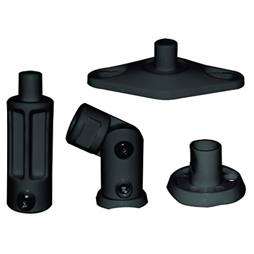 NewStar Universal Wall & Ceiling Speaker  Mount (set of two) - Black - Mounting kit (wall/ceiling mount) for speaker(s) - black