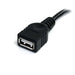 StarTech 10 ft Black USB 2.0 Extension Cable