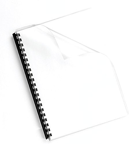 Fellowes Binding Cover PVC Transparent Pack of 100