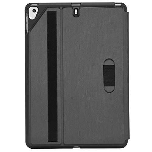 Targus Click-In - Flip cover for tablet - polyurethane, thermoplastic polyurethane (TPU) - black - 10.2" - 10.5" - for Apple 10.2-inch iPad (7th generation, 8th generation), 10.5-inch iPad Air (3rd generation), 10.5-inch iPad Pro