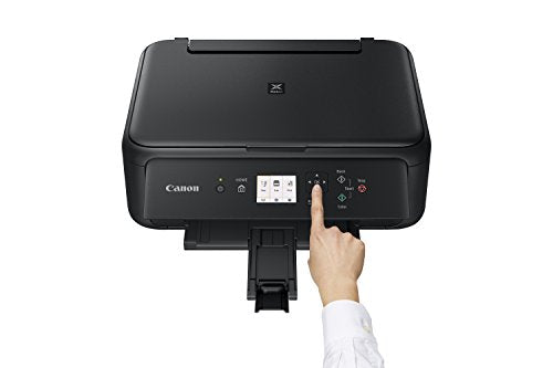 Canon PIXMA TS5150 - Multifunction printer - colour - ink-jet - 216 x 297 mm (original) - A4/Legal (media) - up to 13 ipm (printing) - 120 sheets - USB 2.0, Wi-Fi(n), Bluetooth - black