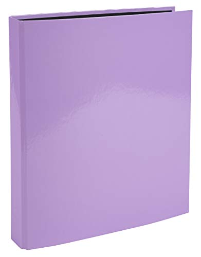 Aquarel Ringbinder Plastic Coated 2 Ring 25mm Pastel Mauve 54565E