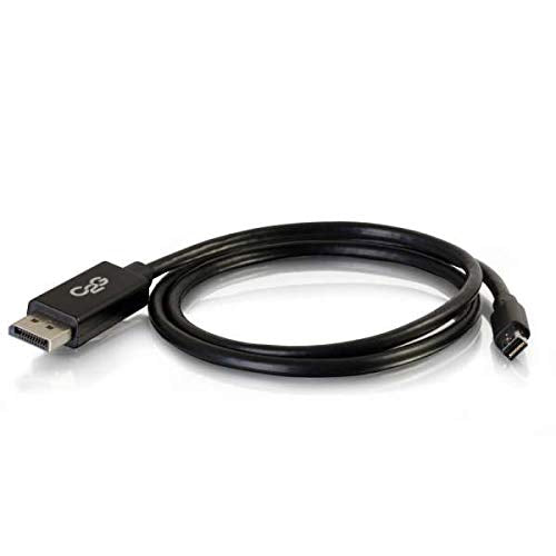 C2G 1m Mini DisplayPort to DisplayPort Adapter Cable 4K UHD - Black - DisplayPort cable - Mini DisplayPort (M) to DisplayPort (M) - 1 m - black