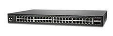 SonicWall Switch SWS14-48FPOE - Switch - Managed - 48 x 10/100/1000 (PoE+) + 4 x 10 Gigabit SFP+ - rack-mountable - PoE+ (740 W) - with 3 years 24x7 Support