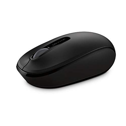 Microsoft Wireless Mobile Mouse 1850 for Business - Mouse - right and left-handed - optical - 3 buttons - wireless - 2.4 GHz - USB wireless receiver - black