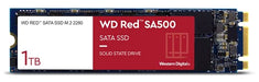 WD Red SA500 NAS SATA SSD WDS100T1R0B - Solid state drive - 1 TB - internal - M.2 2280 - SATA 6Gb/s