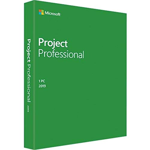 Microsoft Project Professional 2019 - Box pack - 1 PC - medialess - Win - English