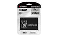 Kingston KC600 - Solid state drive - encrypted - 256 GB - internal - 2.5" - SATA 6Gb/s - 256-bit AES - Self-Encrypting Drive (SED), TCG Opal Encryption