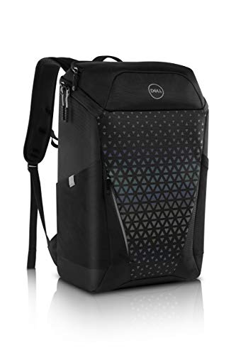 Dell Gaming Backpack 17 - Notebook carrying backpack - 17" - black with rainbow reflective front panel - for Inspiron 3793, 7591 2, 7791 2-in-1, Latitude 7220, Vostro 34XX, 35XX, 5490, XPS 13 9310