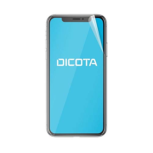 DICOTA Anti-glare Filter - Screen protector for mobile phone - film - transparent - for Apple iPhone X