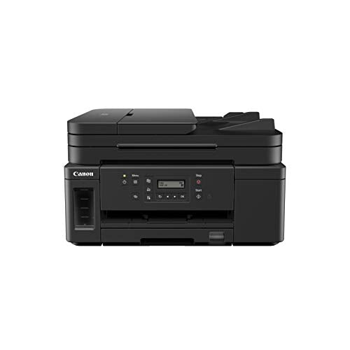 Canon PIXMA GM4050 - Multifunction printer - B/W - ink-jet - refillable - A4 (210 x 297 mm), Legal (216 x 356 mm) (original) - A4/Legal (media) - up to 11.5 ppm (copying) - up to 13 ipm (printing) - 350 sheets - USB 2.0, LAN, Wi-Fi(n)