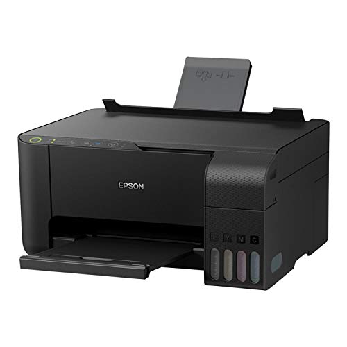 Epson EcoTank ET-2714 - Multifunction printer - colour - ink-jet - Legal (216 x 356 mm)/A4 (210 x 297 mm) (original) - A4/Legal (media) - up to 10.5 ppm (printing) - 100 sheets - USB, Wi-Fi - black